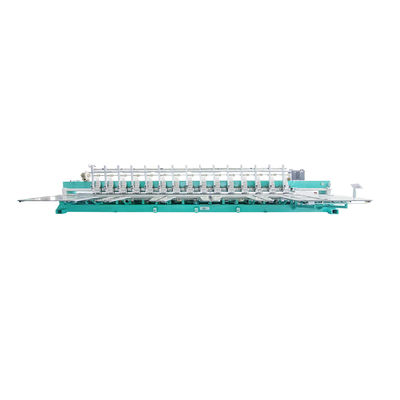 Mesin bordir otomatis komputer laser cutting 15 kepala Cording bordir mesin