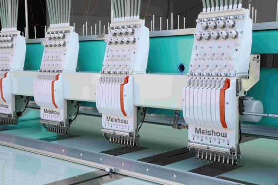 Mesin bordir datar tahan lama / Mesin bordir komputer 12 Kepala