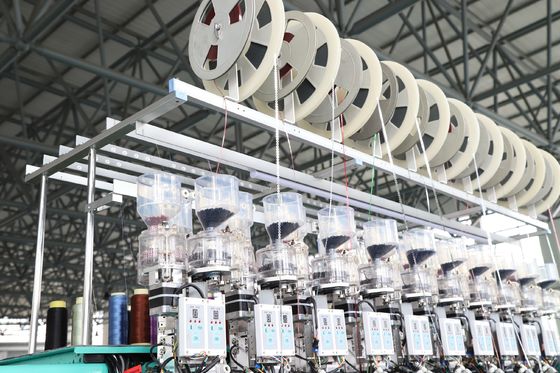 10 Kepala 4 Mesin Sulaman Jarum Industri Dengan Manik Fungsi Sequin