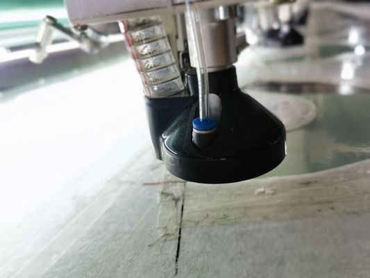 40W-80W Laser Cutting Mesin bordir 20 Kepala Untuk 2 Lapisan Kain Pemotongan