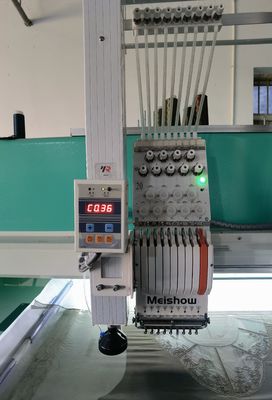 40W-80W Laser Cutting Mesin bordir 20 Kepala Untuk 2 Lapisan Kain Pemotongan