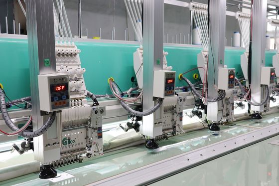 Mesin Sulaman Cording Komputerisasi, Mesin Sulaman Laser Cut 18 Kepala