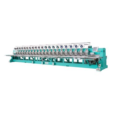 Perlengkapan Sequin 6 Mesin Sulaman Warna, Mesin Sulaman Multi Warna 20 Kepala