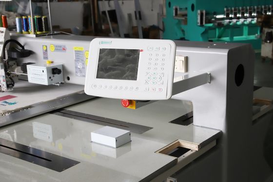 Mesin bordir multi-jarum Cording 6 Kepala Mesin bordir Sequin ganda