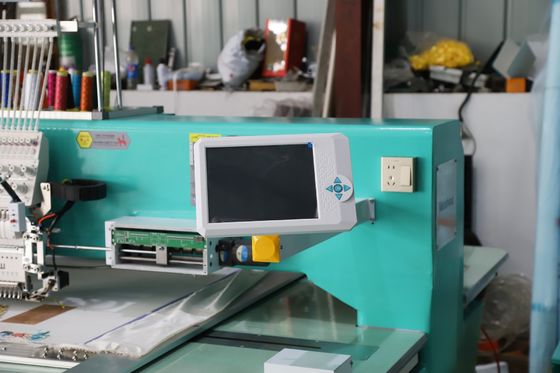 1515 Mesin bordir Sequin tunggal 10 Kepala Mesin bordir komputer