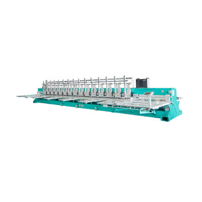 12 Kepala Laser Cutting Mesin Sulaman Komputerisasi 10.5M*2.3M*1.25M