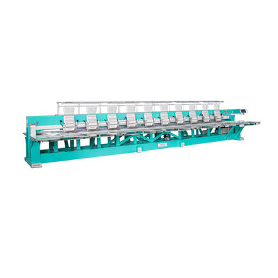 Komputer Single Sequin Embroidery Machine 10 Kepala Daerah kustomisasi