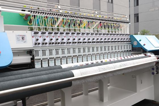 Komputerisasi Mesin bordir Quilting 22 Kepala 3 jarum tanpa lampiran